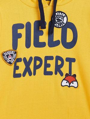 yellow fleece sweatshirt - 17466848 - Standard Image - 3