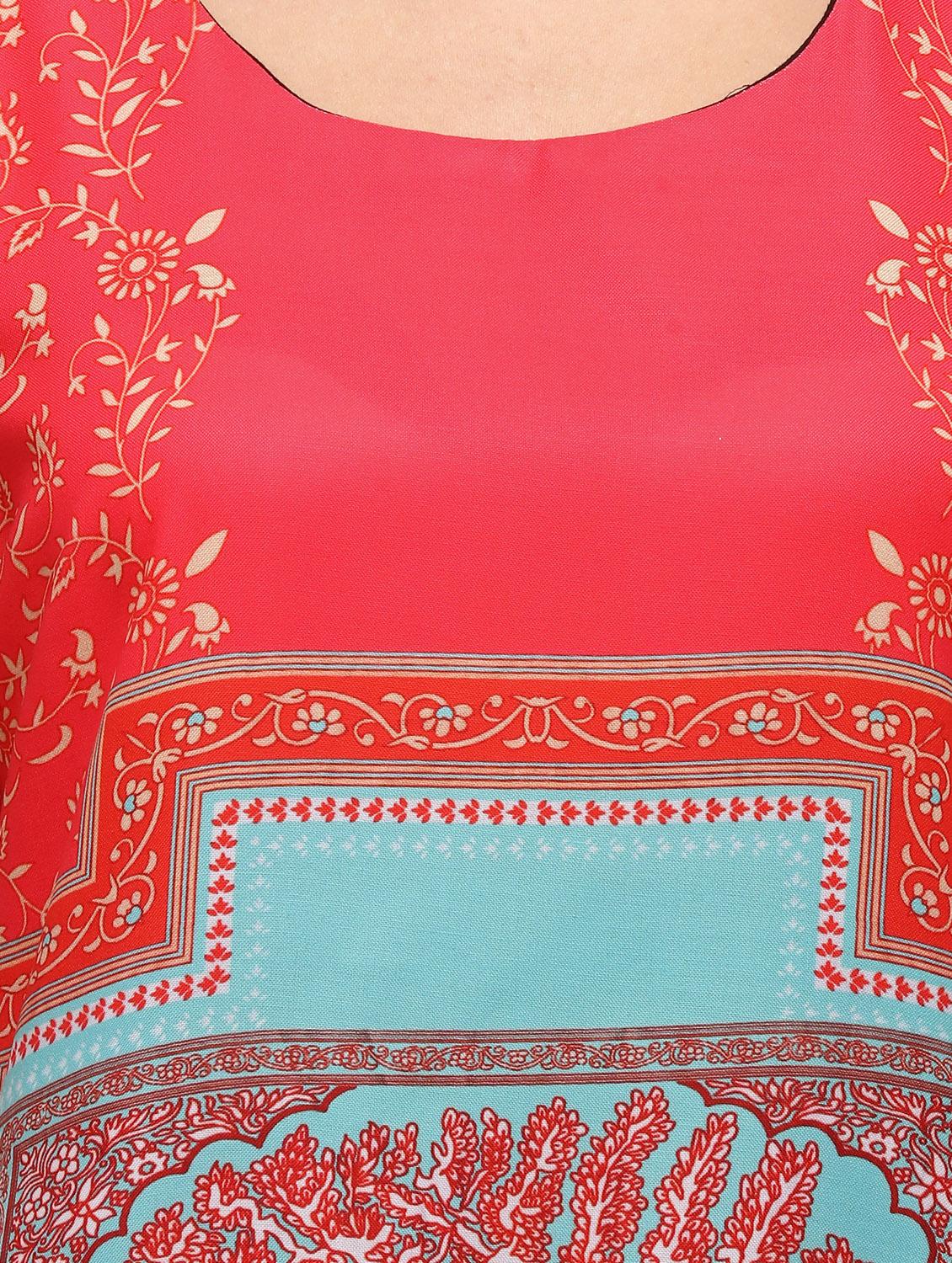 multi colored rayon solid kurti - 17466926 - Zoom Image - 4