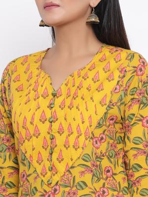 floral kurta pant set - 17467098 - Standard Image - 4