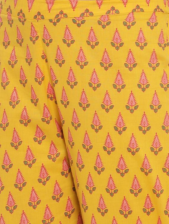 floral kurta pant set - 17467098 - Zoom Image - 5