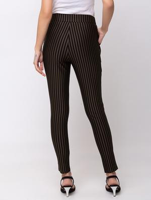 high rise striped jegging - 17467218 - Standard Image - 3