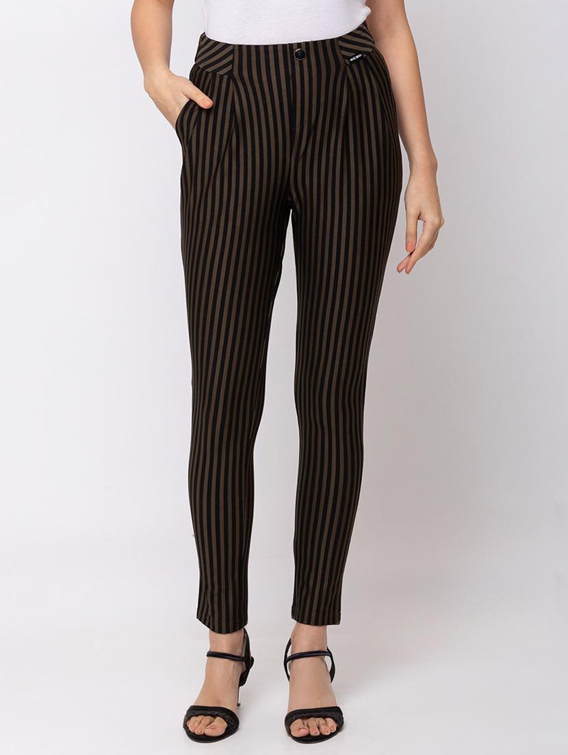 high rise striped jegging - 17467218 - Zoom Image - 1