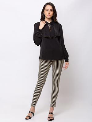high rise striped jegging - 17467219 - Standard Image - 4