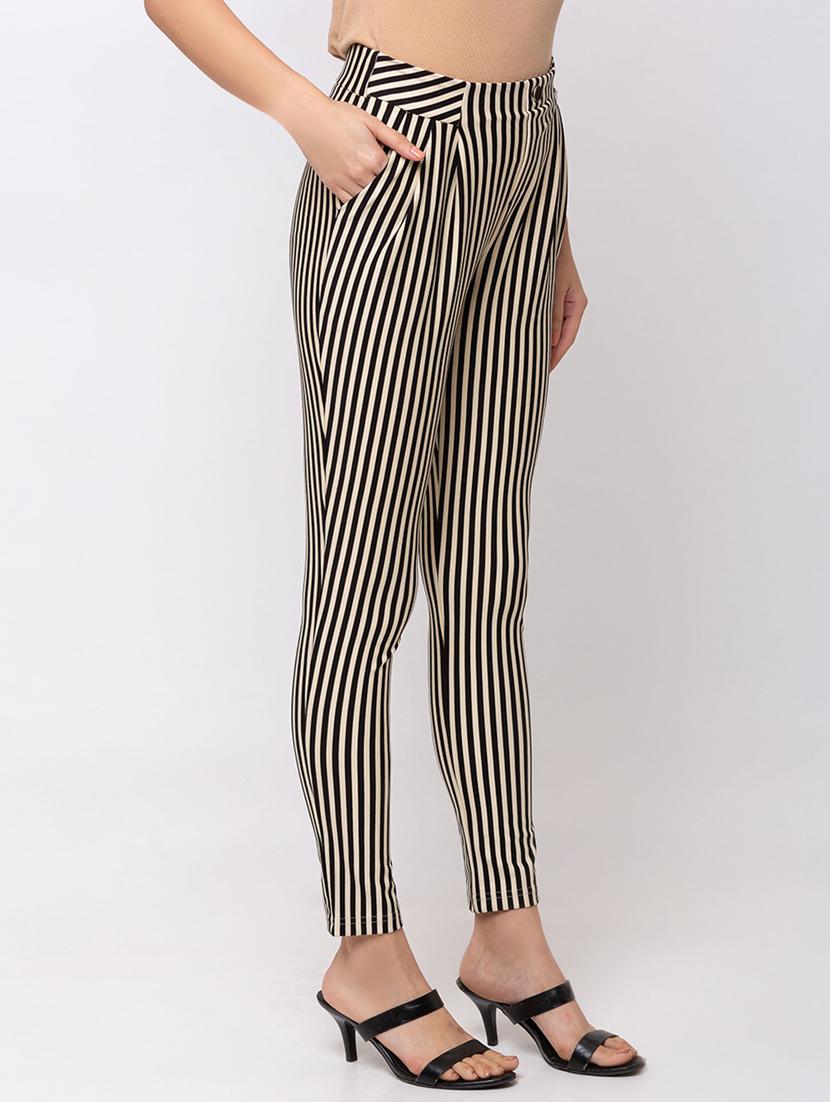 high rise striped jegging - 17467219 - Zoom Image - 2