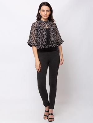 high rise solid jegging - 17467224 - Standard Image - 4