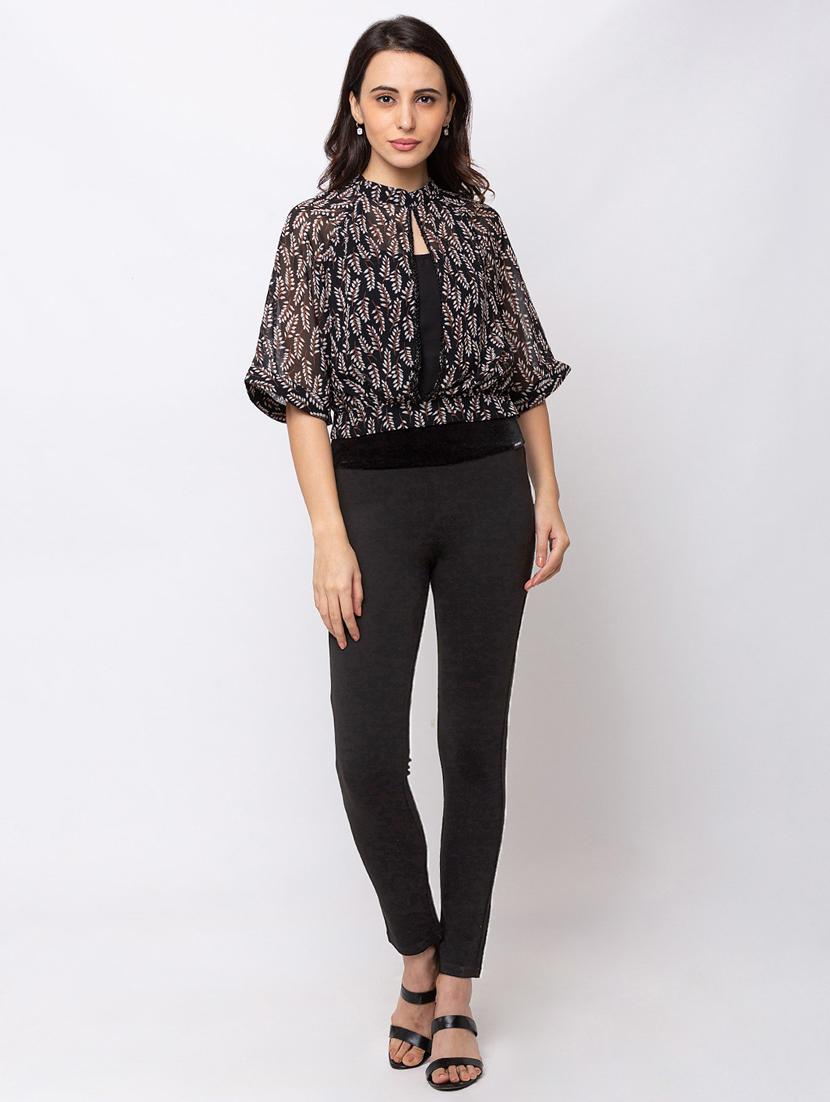 high rise solid jegging - 17467224 - Zoom Image - 4