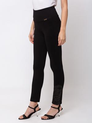 high rise solid jegging - 17467225 - Standard Image - 2