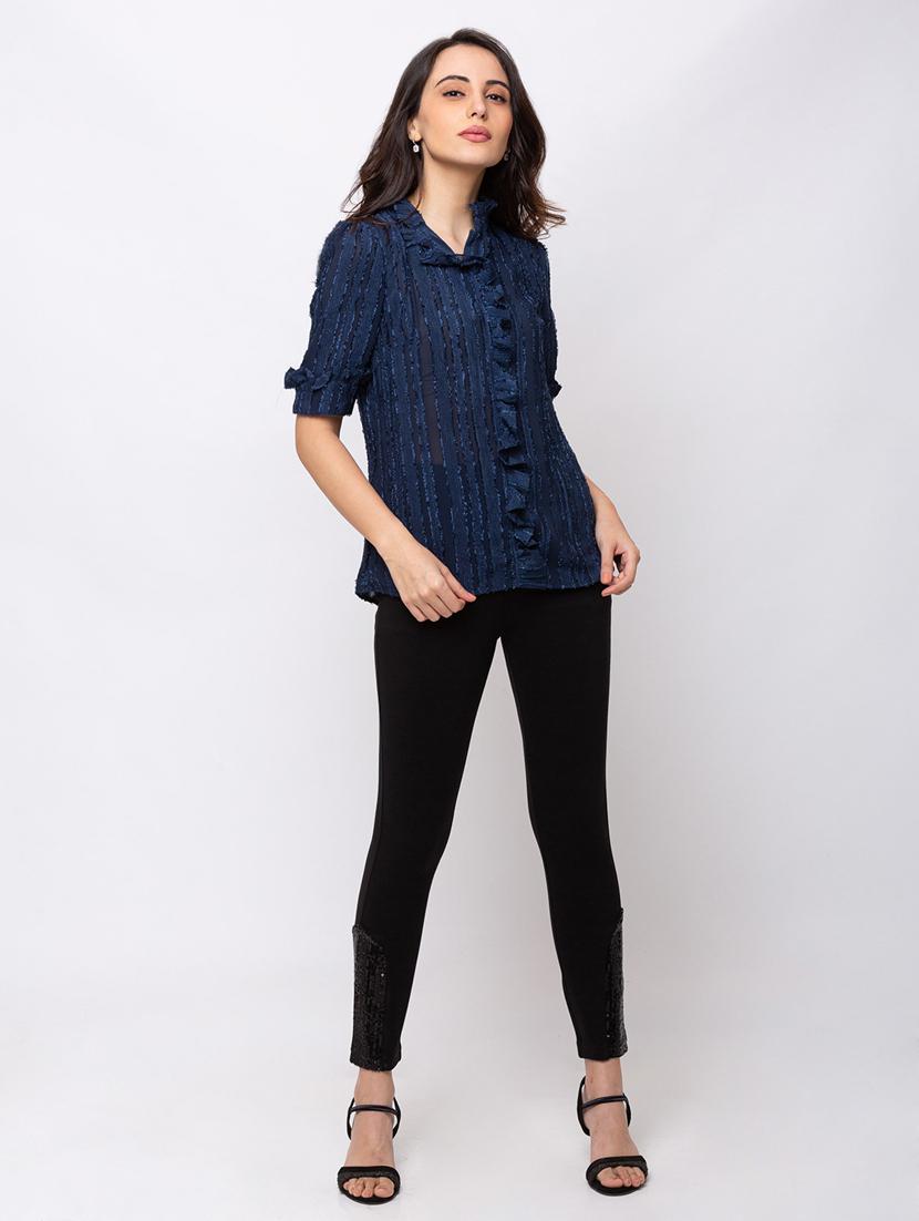 high rise solid jegging - 17467225 - Zoom Image - 4