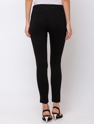 high rise solid jegging - 17467230 - Standard Image - 3