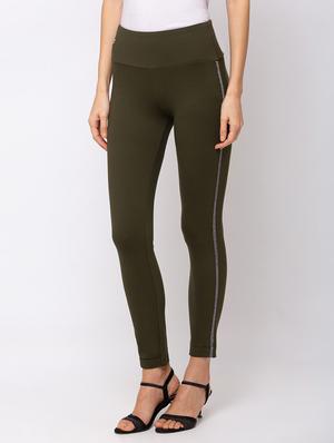 high rise solid jegging - 17467231 - Standard Image - 2