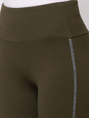 high rise solid jegging - 17467231 - Standard Image - 5
