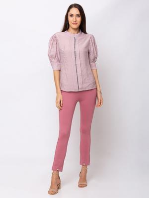 mid rise solid jegging - 17467234 - Standard Image - 4