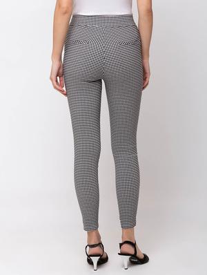 high rise checkered jegging - 17467236 - Standard Image - 3