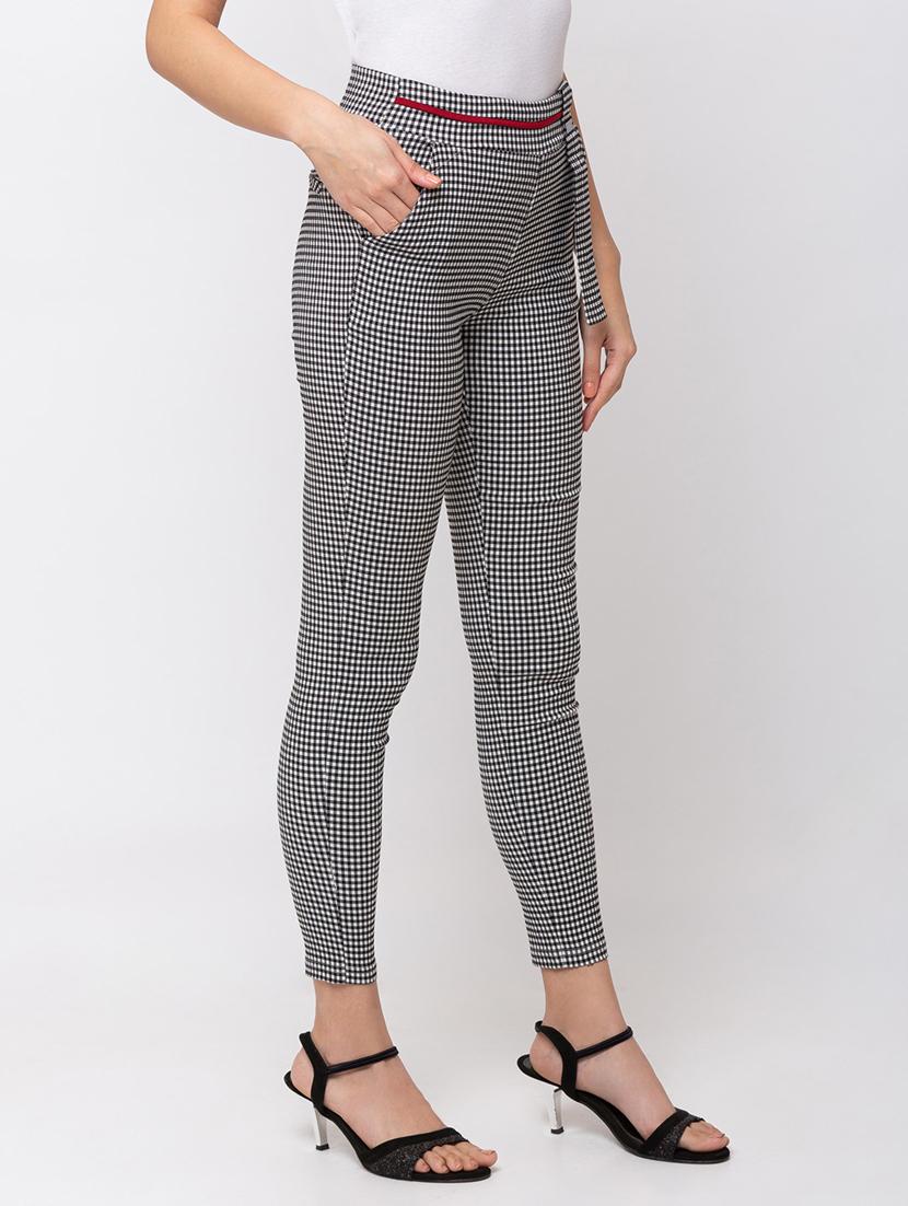high rise checkered jegging - 17467236 - Zoom Image - 2