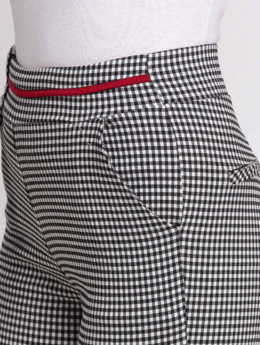 high rise checkered jegging - 17467236 - Zoom Image - 5