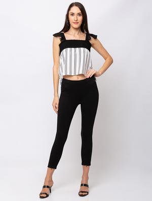 mid rise solid jegging - 17467239 - Standard Image - 4
