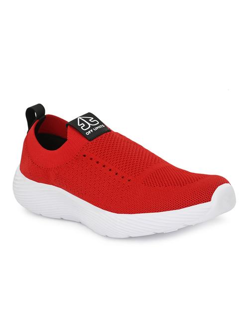 red slip on sport shoe - 17467283 - Standard Image - 1