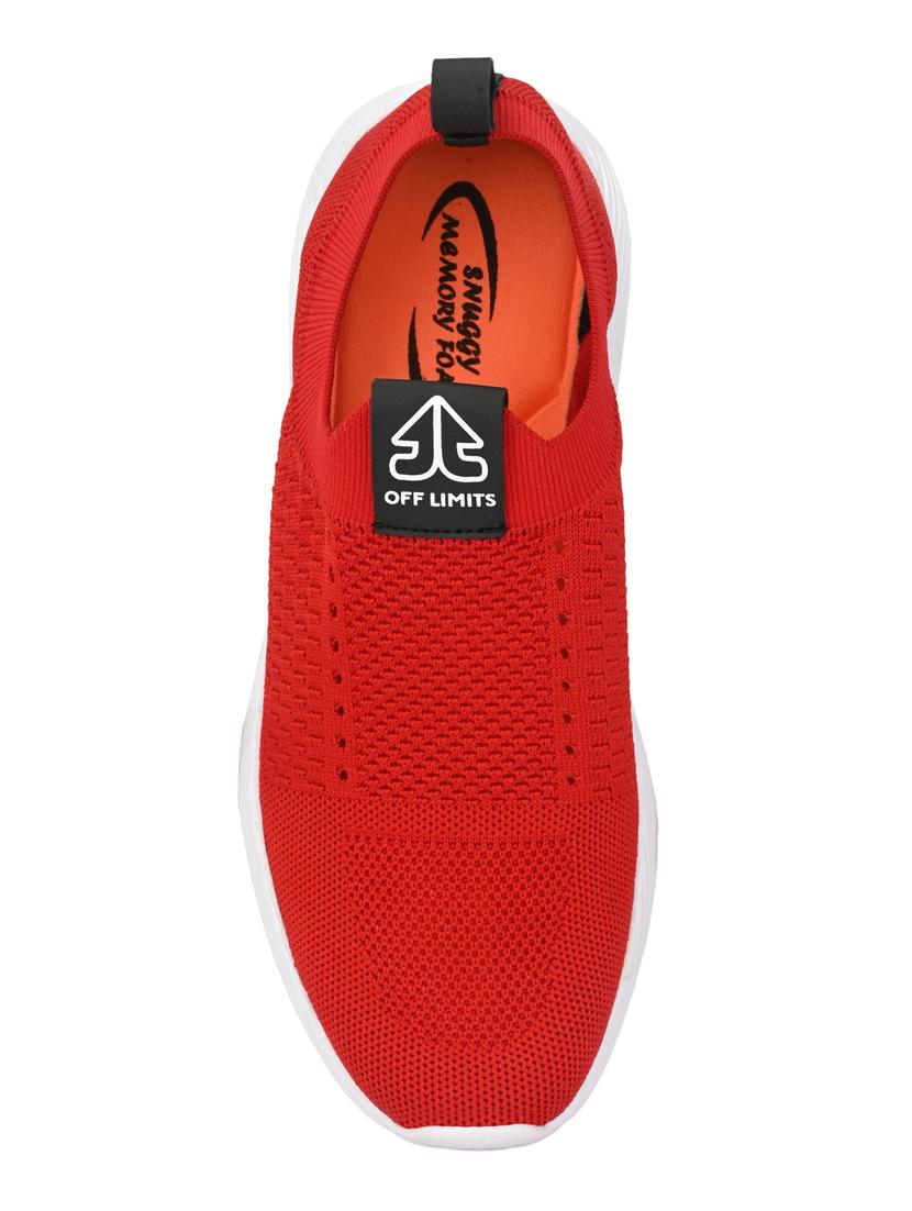 red slip on sport shoe - 17467283 - Zoom Image - 3
