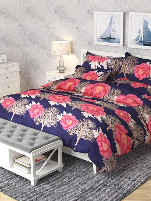 galce cotton double bedsheet with 2 pillow covers - 17467344 - Standard Image - 1