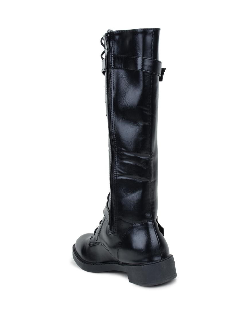 black synthetic calf boots - 17467412 - Zoom Image - 3