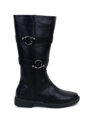 black synthetic calf boots - 17467414 - Standard Image - 2