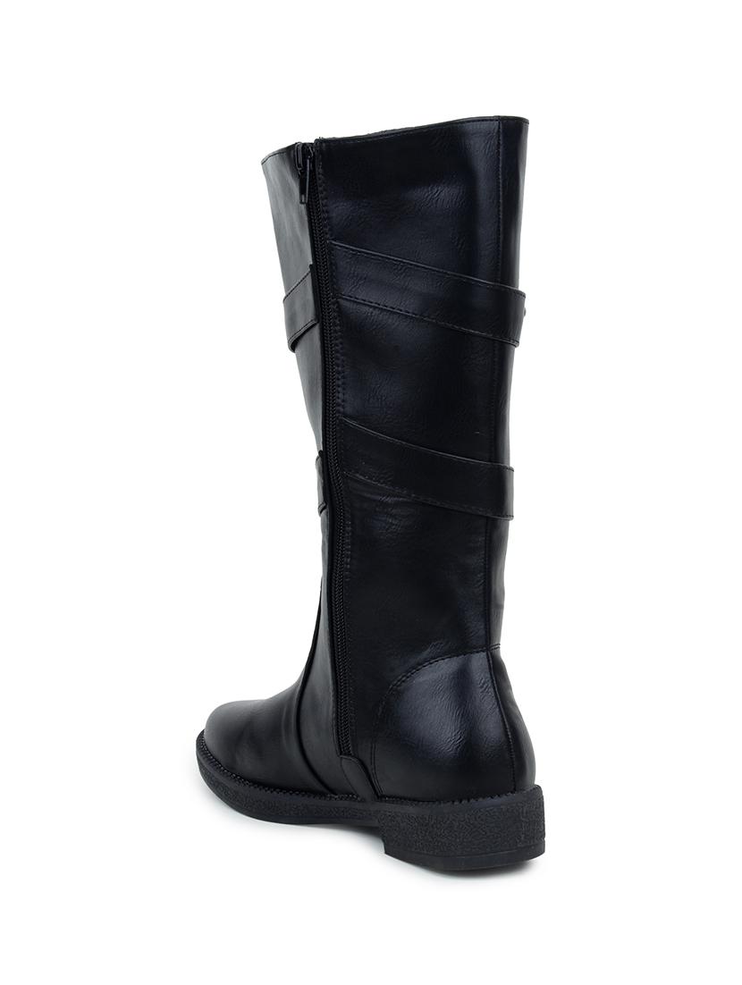 black synthetic calf boots - 17467414 - Zoom Image - 3