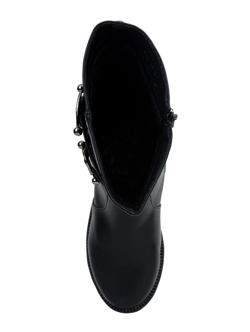 black synthetic calf boots - 17467414 - Zoom Image - 4