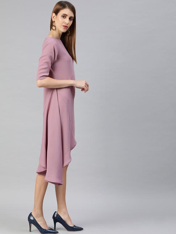 lavender asymmetric dress - 17467628 - Zoom Image - 2