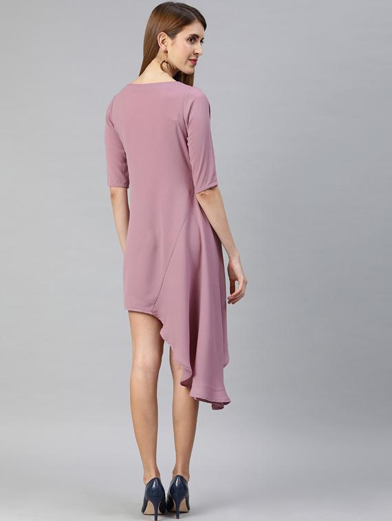 lavender asymmetric dress - 17467628 - Zoom Image - 3