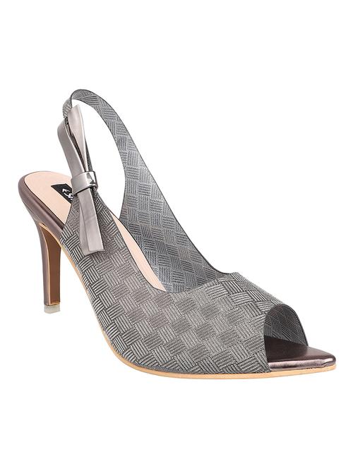 grey synthetic back strap sandals - 17467695 - Very Small Image - 1