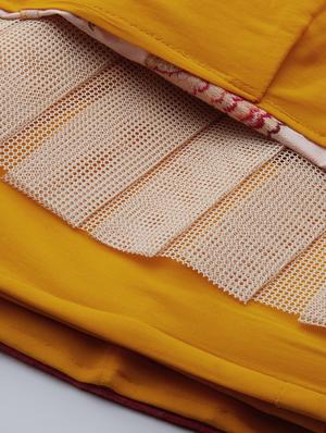 embroidered flared lehenga - 17467794 - Standard Image - 3