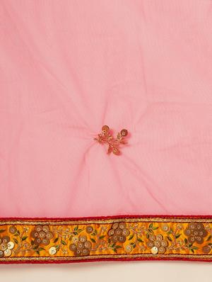 embroidered flared lehenga - 17467794 - Standard Image - 5