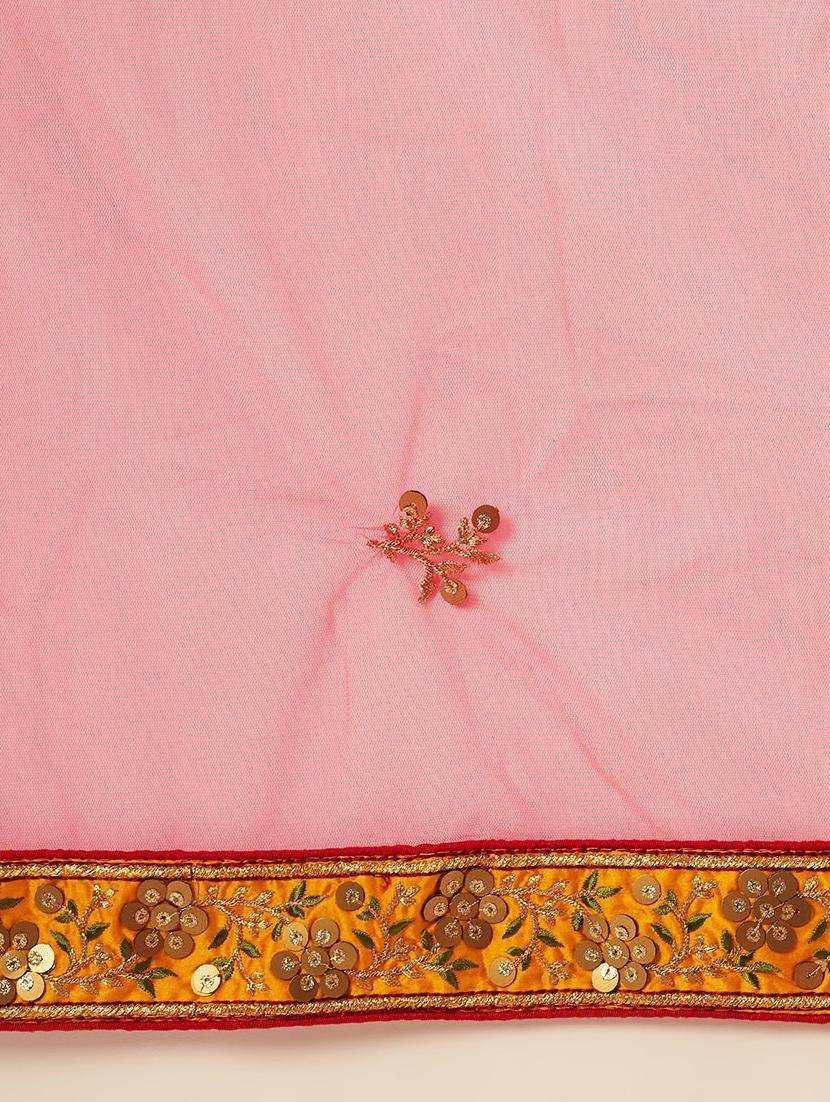 embroidered flared lehenga - 17467794 - Zoom Image - 5