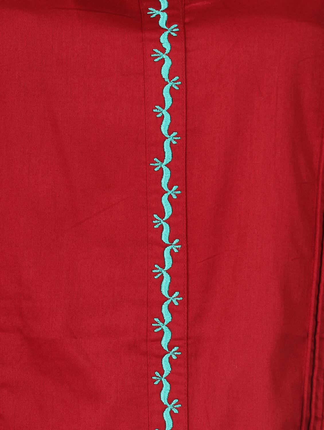 mandarin neck shirt tunic - 17468170 - Zoom Image - 5