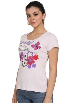 round neck graphic tee - 17468376 - Standard Image - 2