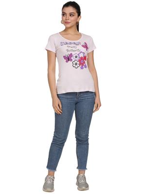 round neck graphic tee - 17468376 - Standard Image - 4