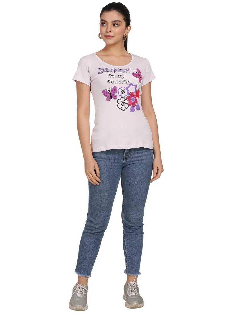 round neck graphic tee - 17468376 - Zoom Image - 4