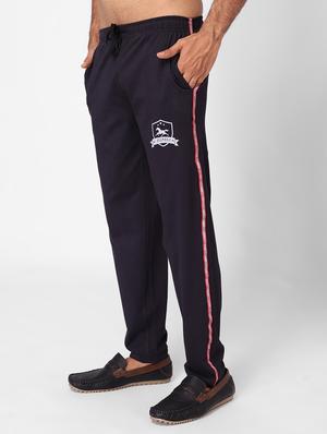 black side striped track pants - 17468510 - Standard Image - 2