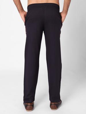 black side striped track pants - 17468510 - Standard Image - 3