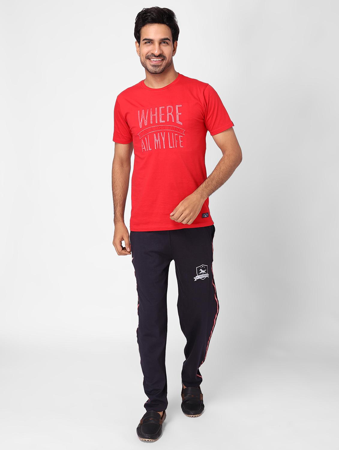 black side striped track pants - 17468510 - Zoom Image - 4