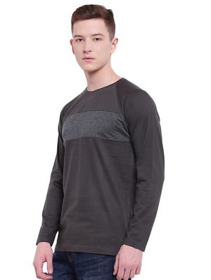 grey cut & sew t-shirt - 17468546 - Standard Image - 2