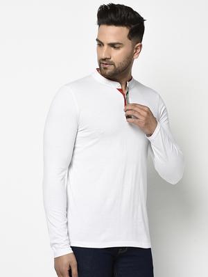 white solid pocket t-shirt - 17468690 - Standard Image - 2