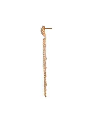 pink metal drop earring - 17468765 - Standard Image - 2
