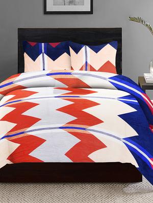 velvet king size double bedsheet with 2 pillow cover - 17468870 - Standard Image - 2