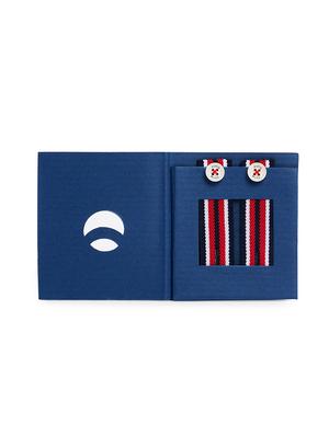 multicolour nonmetal cufflink - 17469058 - Standard Image - 2