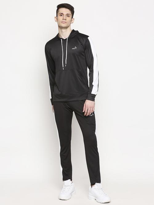 black side taped track suit - 17469060 - Standard Image - 1