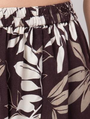 high rise flared skirt - 17469072 - Standard Image - 5