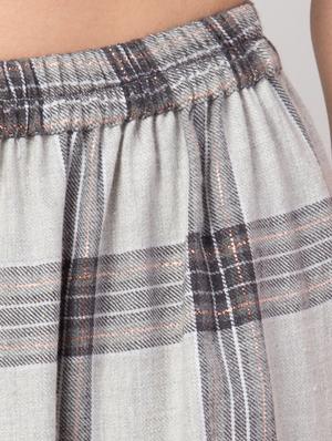 high rise flared skirt - 17469075 - Standard Image - 5