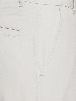 grey solid bermuda shorts - 17469255 - Standard Image - 5