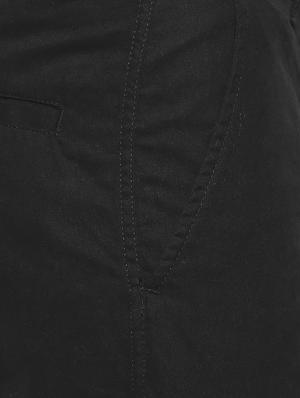 black solid bermuda shorts - 17469256 - Standard Image - 5